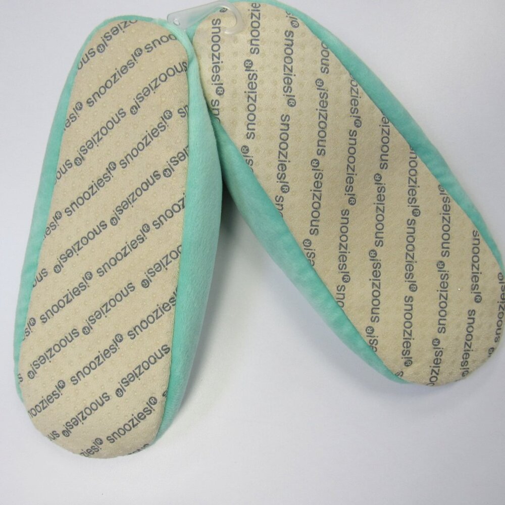 Women's Size 5/6 Small Snoozies! Save The Turtles Print Pairables Slippers NEW - Picture 4 of 6